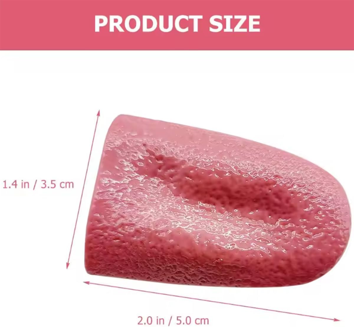 5PCS Realistic Fake Tongue Gross Jokes Prank Magic Tricks Halloween Horrific Magicians Props, Fake Tongue Piercing, Magic Kits and Accessories, Novelty and Gag Toys