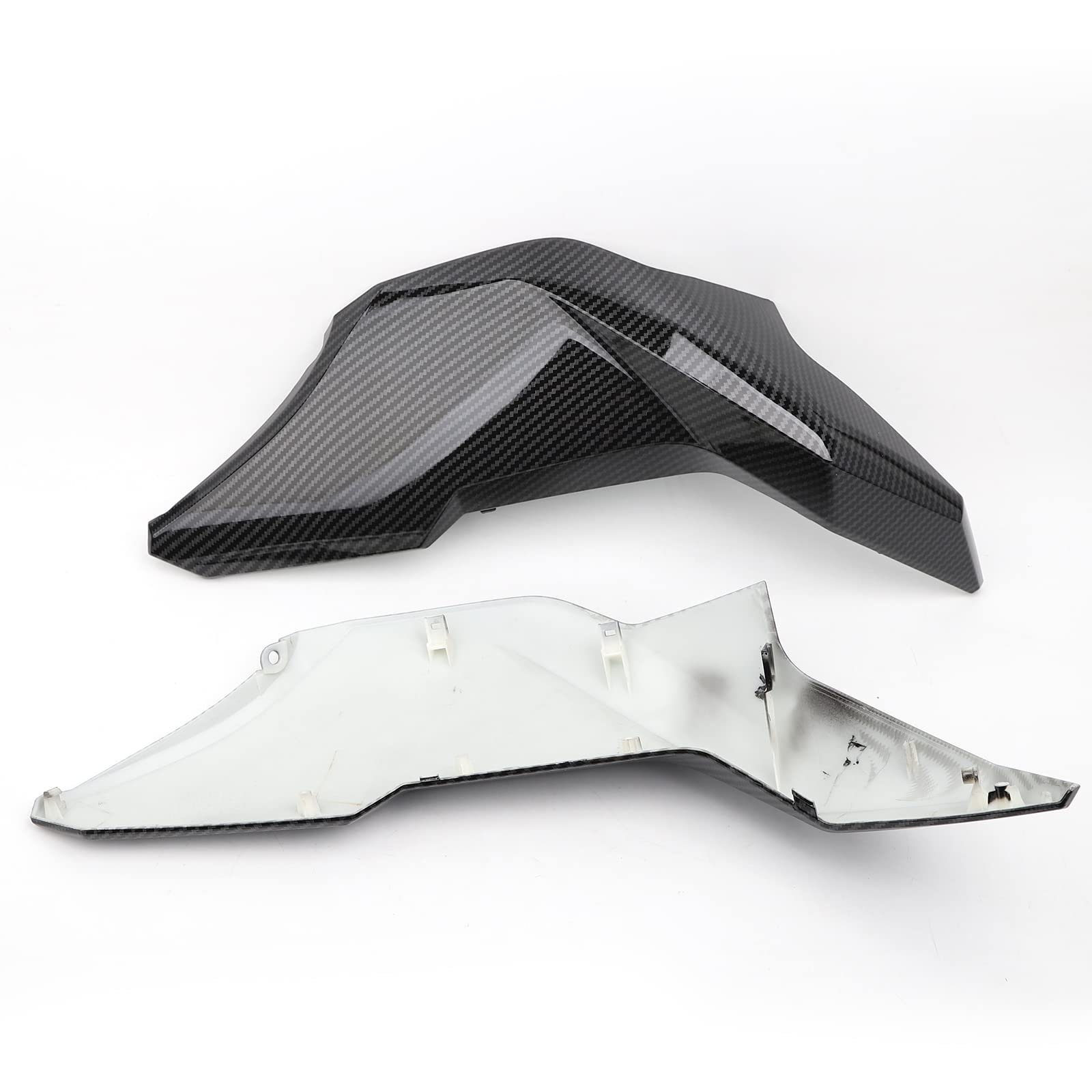 Amazon | Minho オートバイ カーボンファイバー サイドタンクカバー