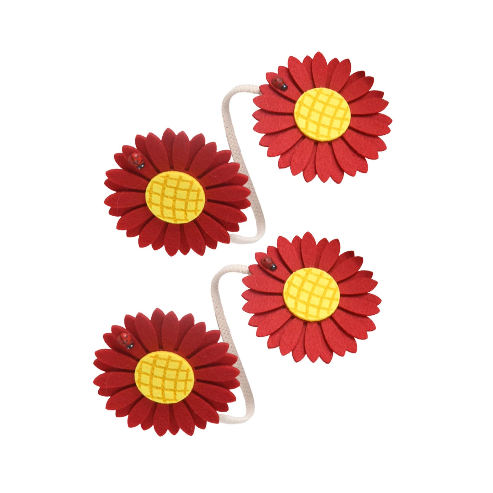 hogtnd Decorative Curtain Tiebacks, Flower Buckles, Clips, Curtain Holdbacks, Curtain Holdbacks for Home, Decorative Brackets