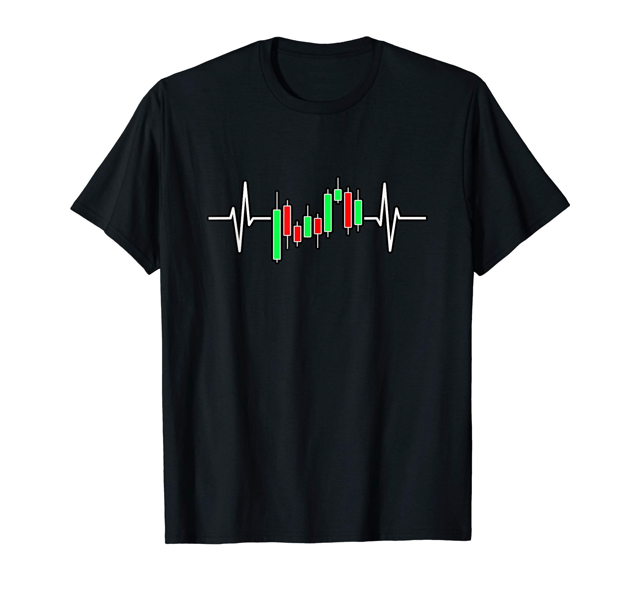 Buy Low Sell \ High Forex Stock Market TradingTrader Heartbeat Pulse Crypto Forex Stock Market Trading T-ShirtOEKO-TEX STANDARD 100