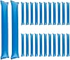 24pcs Inflatable Thunder Sticks,Team Spirit SticksPlastic Boom Cheering Noisemakers for Sports Games & Parties(Blue)
