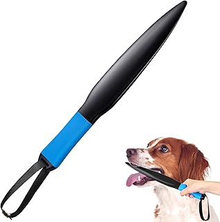 Lenwen Dog Break Stick Dog No Bite Sticks Dog Bite Training Stick Dog Chew Toys for Small Medium Dogs Pet Supplies, 13.6 x 2 x 0.6 Inch Large Dog Toy (Blue)