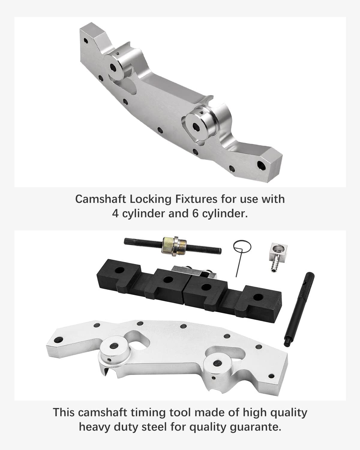 Double Vanos Twin Alignment Timing Locking Tool Kit Engine Timing Locking Tools with Carry Case Compatible with BMW M52TU M54 M56