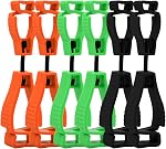 4Pcs Gants de travail clips, non-dérapant Sécurité Clip garde travail Gants pour la construction de jardin de travailleur