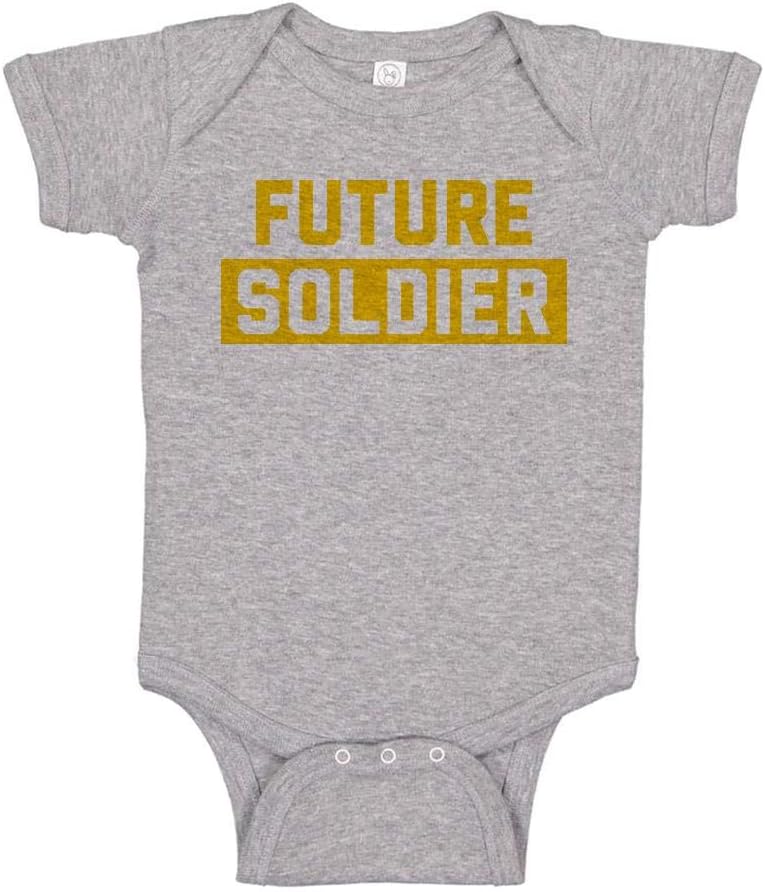 TATY Kids Future Soldier Military Baby Infant Bodysuit