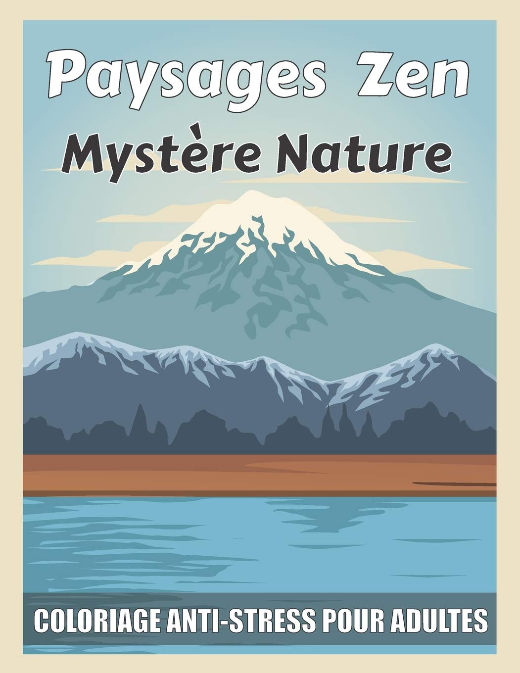 Buy paysage zen Mystère nature coloriage anti-stress pour adultes