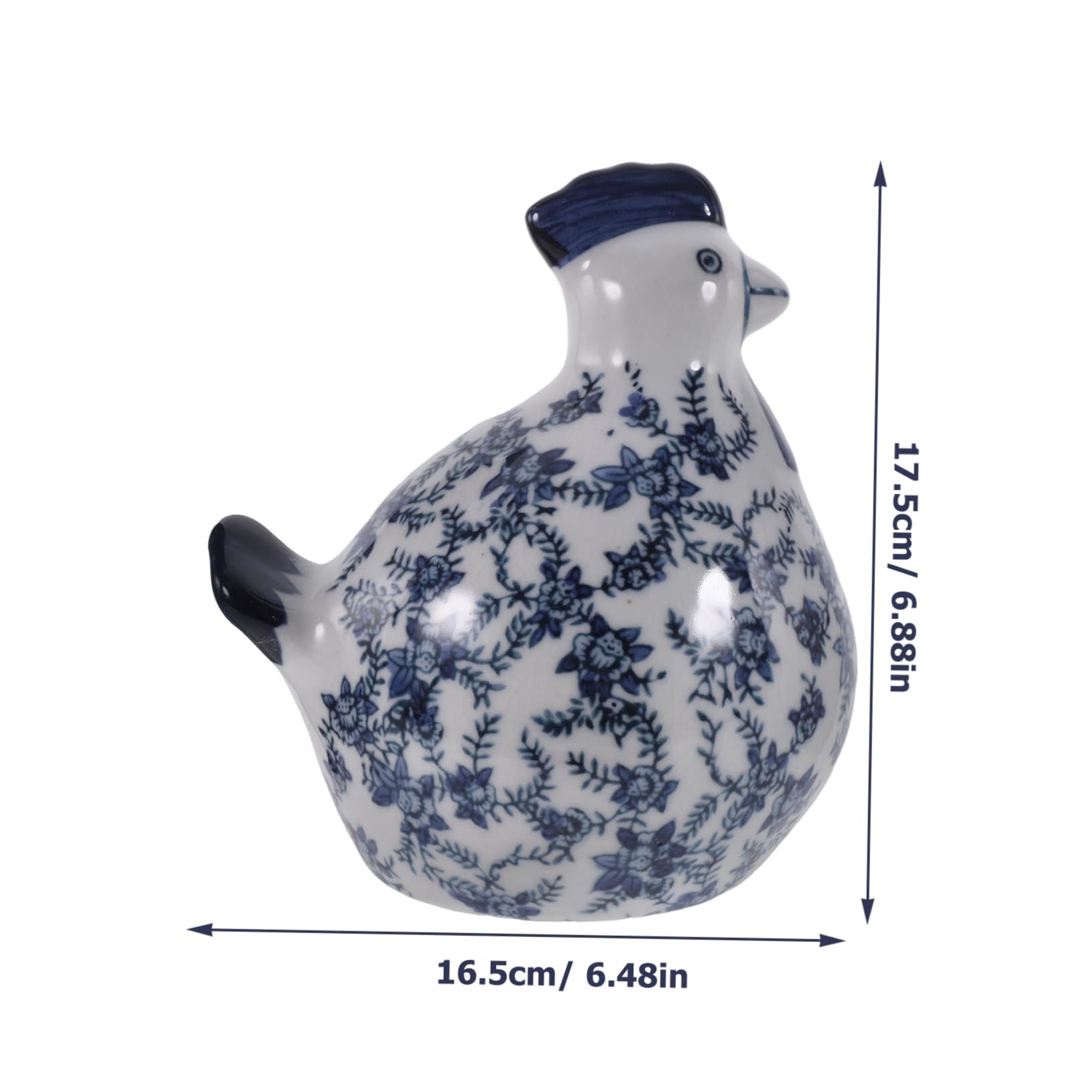 Kreative Keramik Hühnerfigur Lustiges Huhn Ornament Für Garten Und Tischdekoration Stabil Und Bruchsicher Für Hochzeiten Und Wohnaccessoires