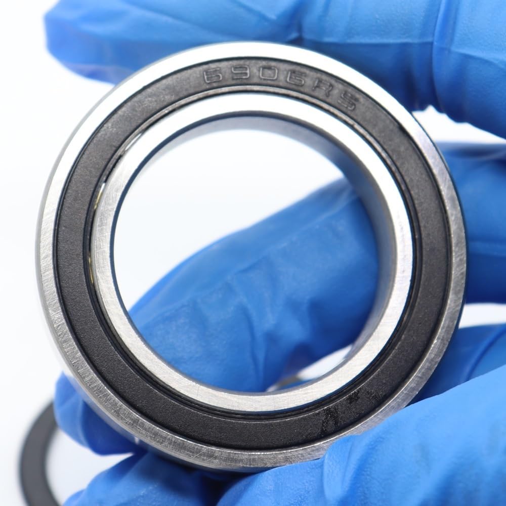 ZBJGBUIA 6906 Hybrid Ceramic Bearing 30 * 47 9 mm Bicycle Bottom Brackets Spares 6906RS Si3N4 Ball Bearings
