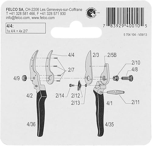 Miniatura 2 de FELCO Hoja de yunque para el modelo 4