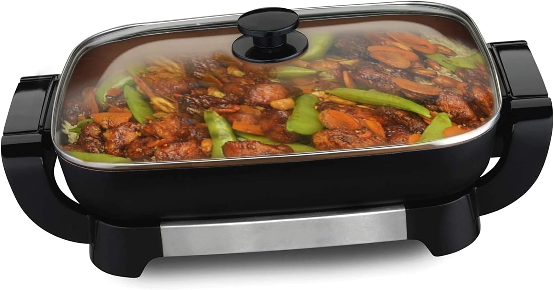 12x15" Nonstick Ceramic Electric Skillet with Removable