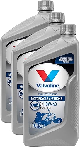 Miniatura 9 de Valvoline Aceite de motor SAE 20W-50 de 4 tiempos para motocicleta de 1 QT