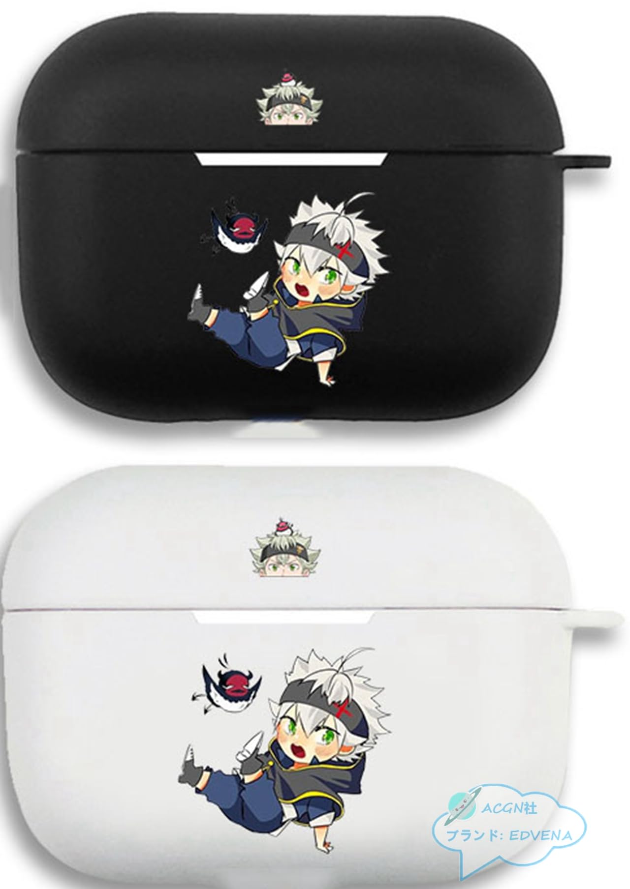 Amazon.co.jp: ブラッククローバー AirPodsケース イヤホンケース