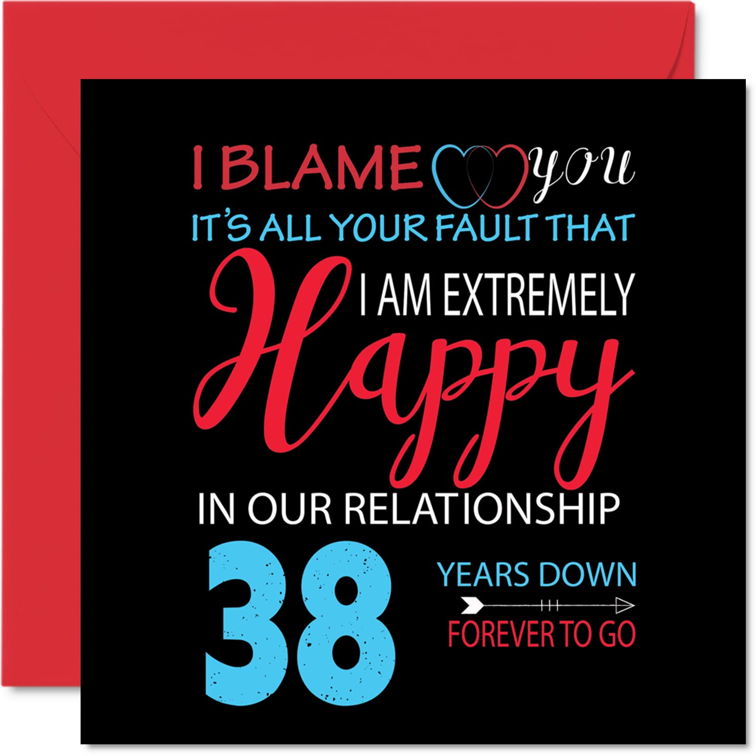 Belles Cartes De 38e Anniversaire En Argent Pour Homme Et