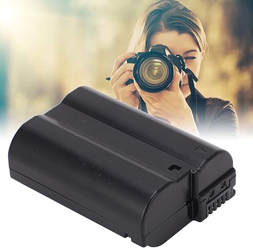 Miniatura 3 de Sanpyl Reemplazo de batería de cámara El 15C, 2800 mAh recargable para Z5 Z6 Z6 II Z7 Z7II Z8 D7500 D7200 D7000 D850 D750 D500 D810a D610 D600