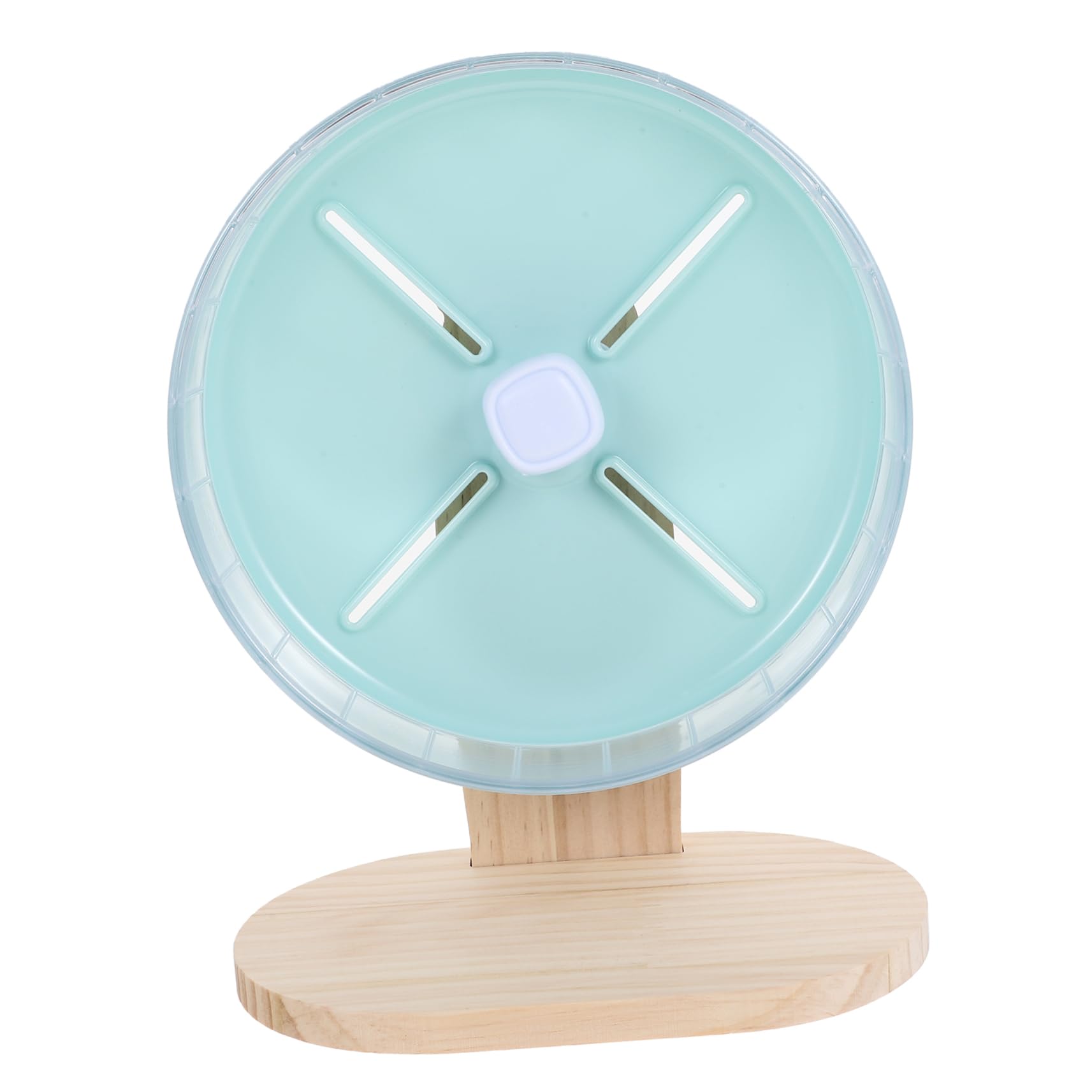 Levemolo 1ensemble Roue Silencieuse pour Petits Animaux Hamster Gerbille Chinchilla avec Support Design Adorable Et Parfait pour Divertissement Rongeurs
