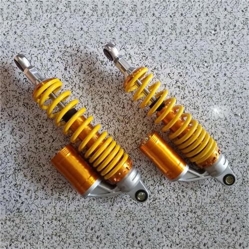 交換用ショック オートバイ 340mm 350mm 360mm 8mm スプリング リア ショックアブソーバー サスペンション に適合するスズキ に適合するカワサキ ATV スクーター バイク アクセサリー(350mm)