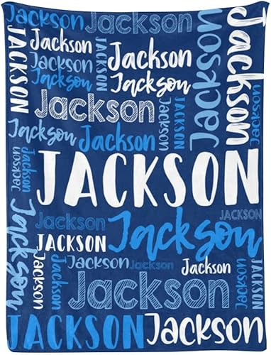 Miniatura 2 de Mantas personalizadas con nombre, mantas de bebé personalizadas para niñas, niños y adultos, mantas y mantas con monograma de Navidad, cumpleaños,
