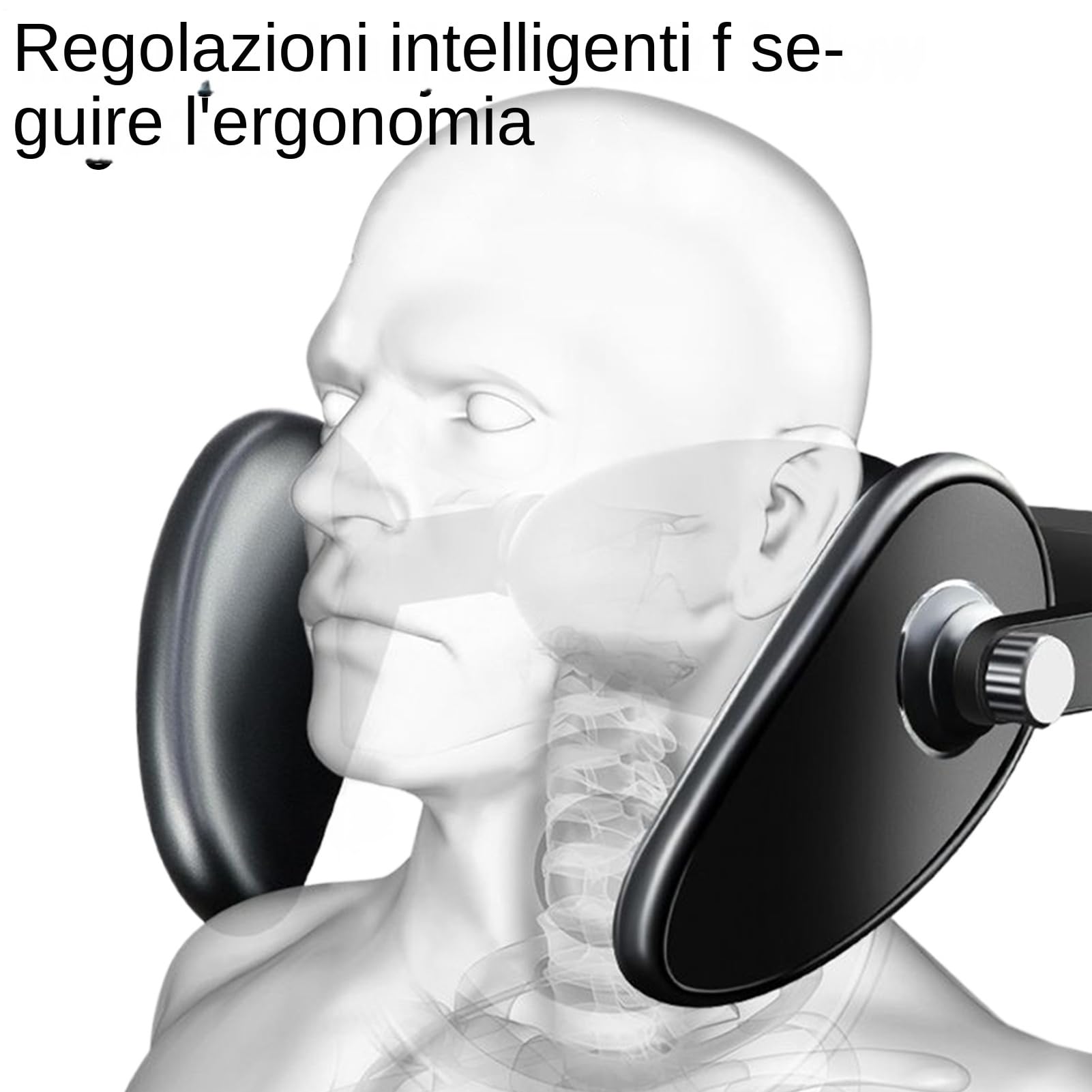 Oreiller de Tête pour Voiture Coussin Cervical pour Conduite