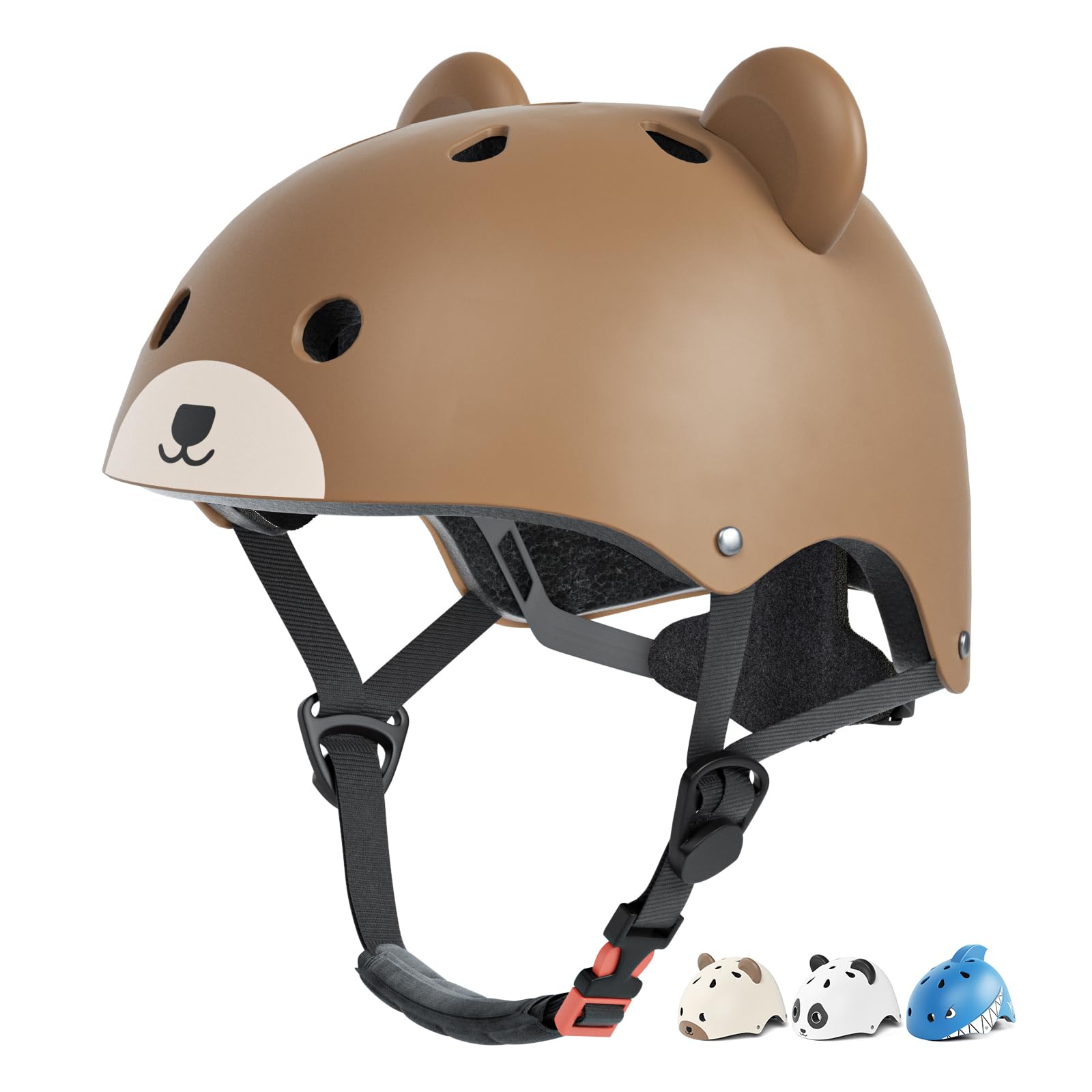 XJD Kids Helmet Toddlers Bike Helmet Age 3-13 Years Adjustable Skateboard Helmet for Cycle BMX Scooter Roller Skating for Children Boys/Girls