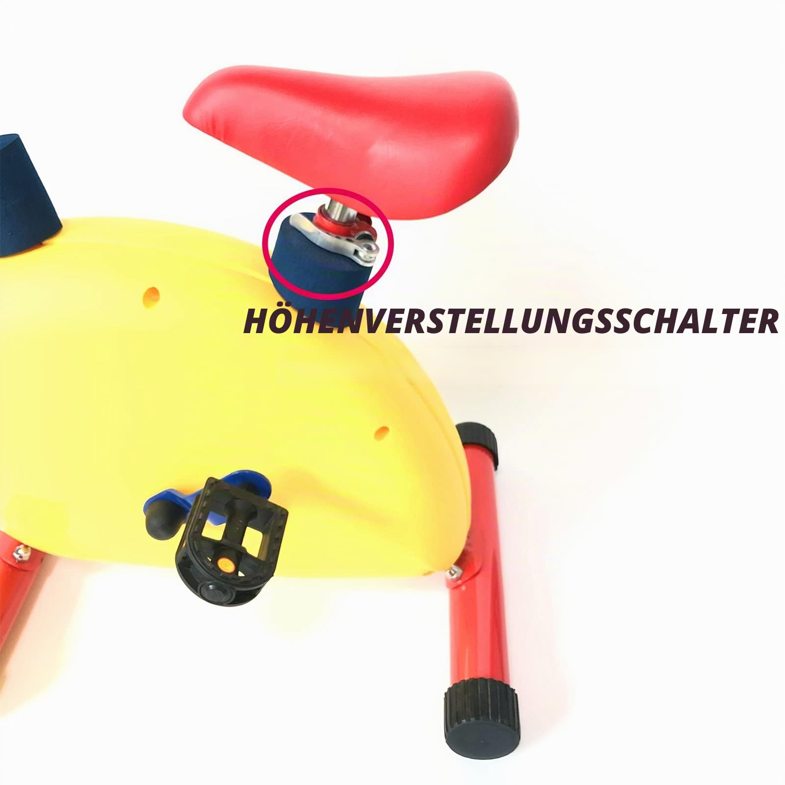 Spaß Und Fitness TrainingsgeräTe FüR Kinder, Heimtraining Kleinkind Heimtrainer Lernfahrrad, Kinderspiel Workout GeräTe, FüR 3 Bis 8 Jahre Alte Heimtrainer FüR Kinder