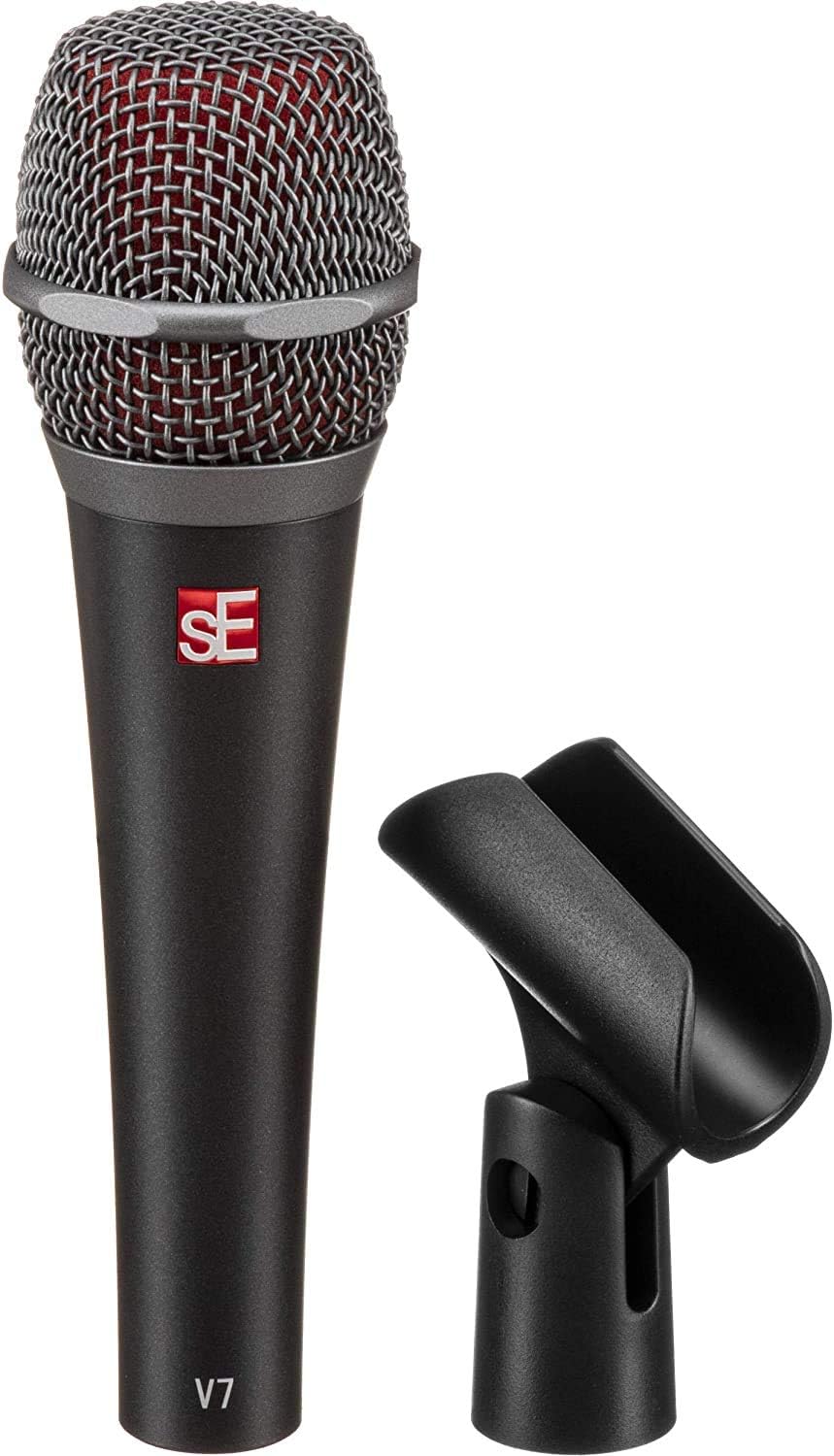 Buу 1 gеt 1 sE Electronics V7 Dynamic Microphone for Vocals, Drums, Guitar Amps and Acoustic Instruments Bundle with Blucoil Boom Arm Plus Pop Filter, 10-FT Balanced XLR Cable, and 5-Pack of Reusable Cable Ties Suреr Sаlе 🛒 sE Electronics V7 Dynamic Microphone for Vocals, Drums, Guitar Amps and Acoustic Instruments Bundle with Blucoil Boom Arm Plus Pop Filter, 10-FT Balanced XLR Cable, and 5-Pack of Reusable Cable Ties