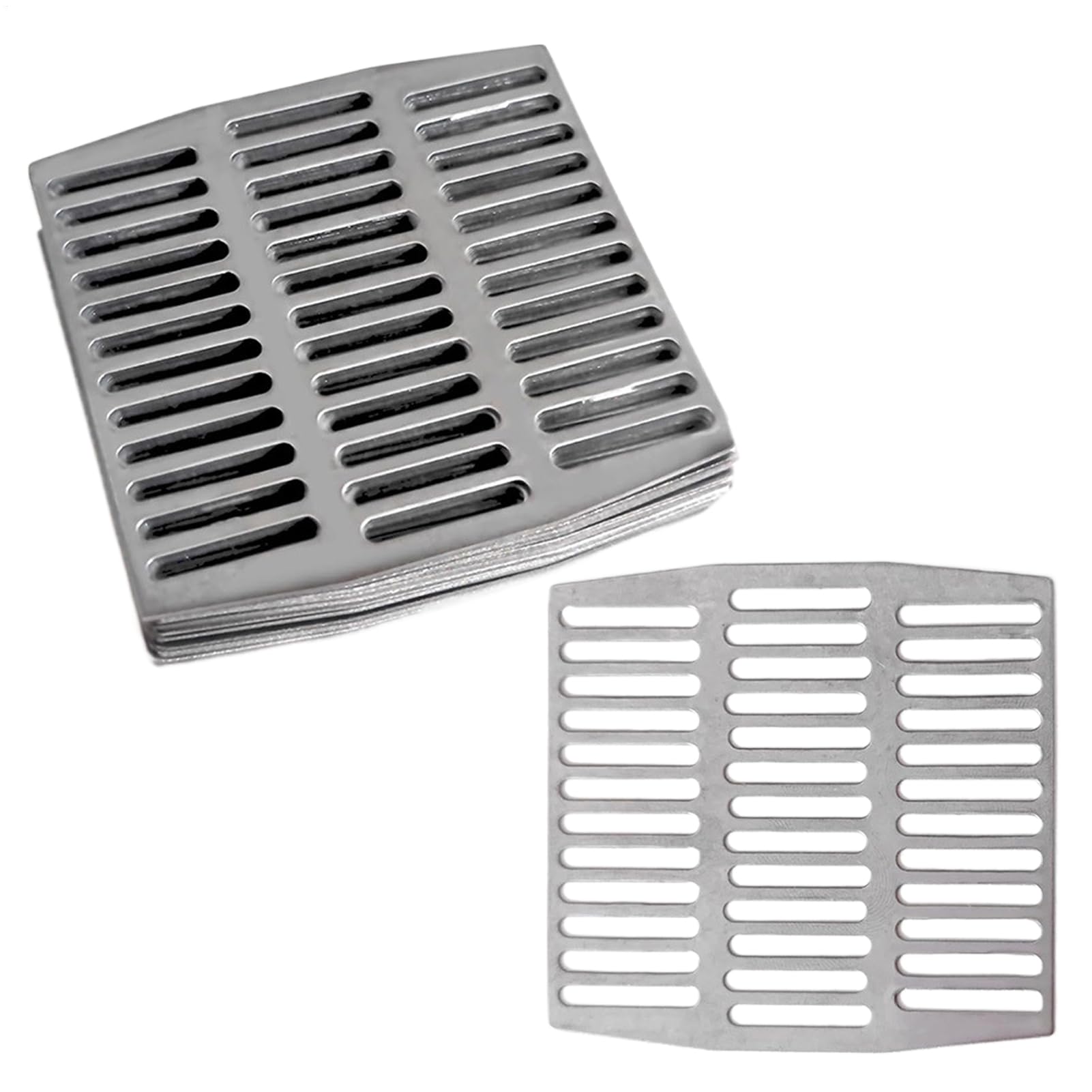 Copertura per fori di sfiato – Griglia di ventilazione da parete | rete resistente alle intemperie, facile montaggio, protezione piatta, struttura robusta, griglia con fori per muratura, paret