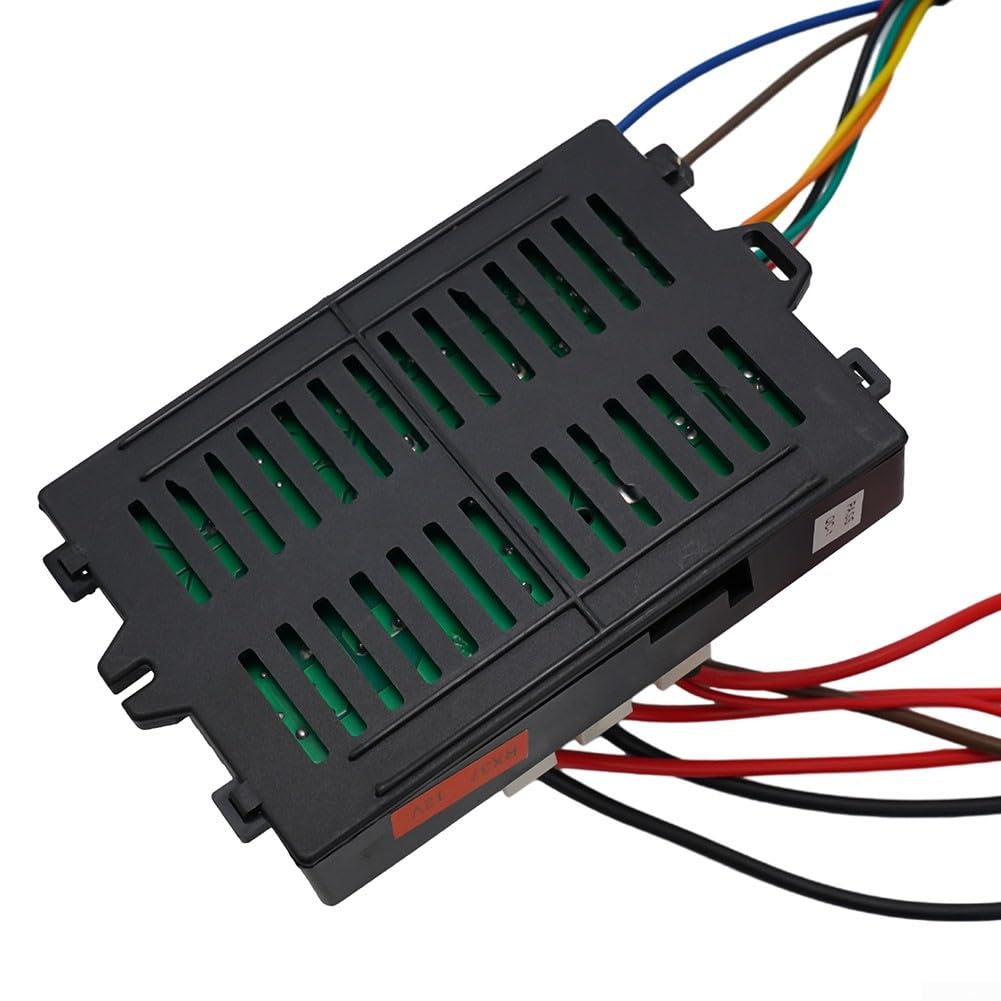 Kit di modifica auto elettrica per bambini con cablaggio completo e telecomando (RX37 12V A)