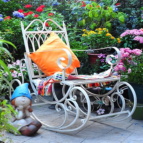 Mecedora de hierro forjado