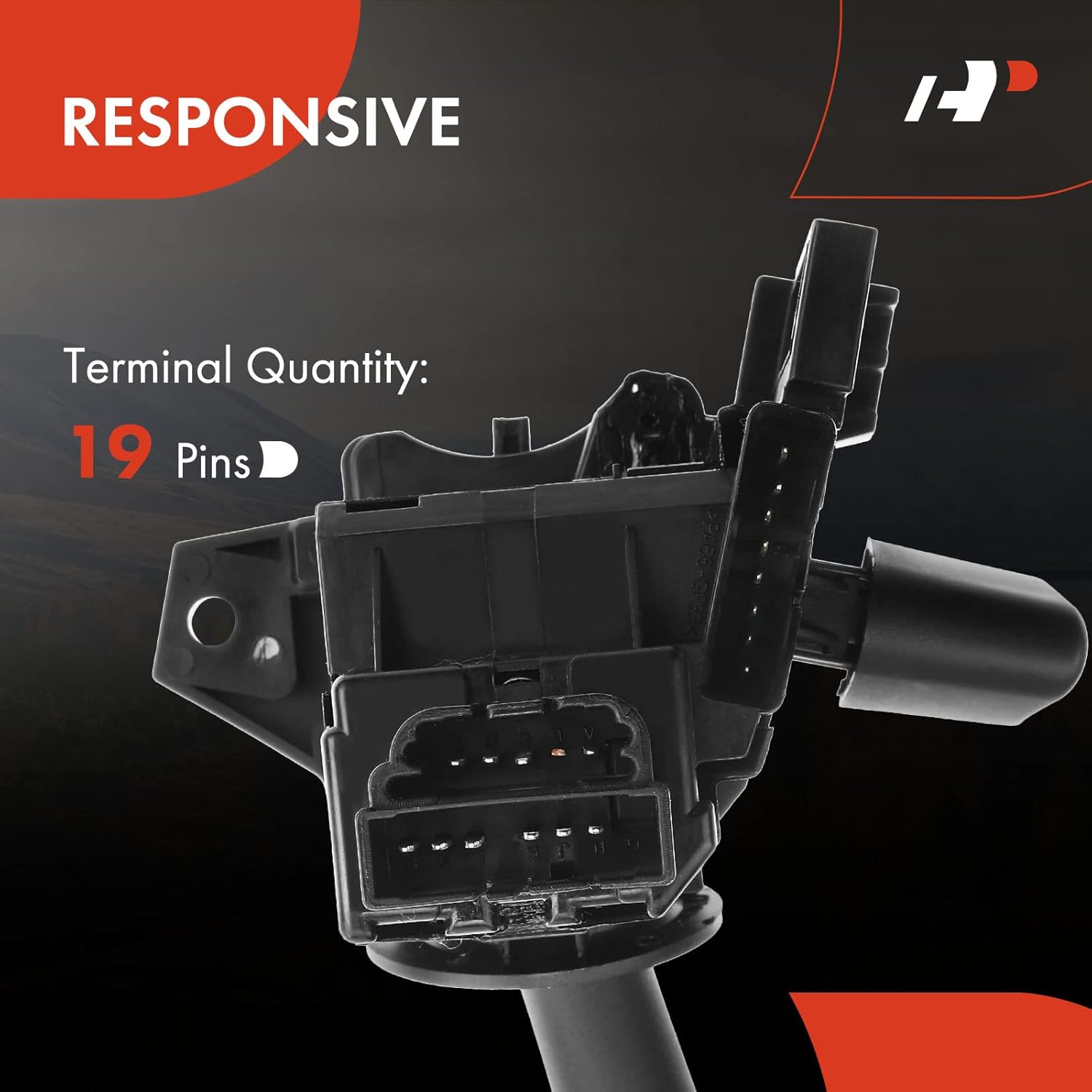 A-Premium Multifunction Switch Turn Signal Switch Headlamp Beam Fog Light Compatible with Pontiac Grand Prix 2004 2005, Replace # 10347351 1999342