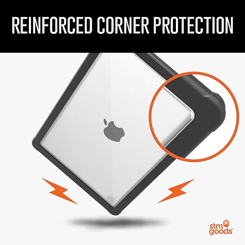 Miniatura 4 de STM Dux - Funda ultra protectora para MacBook Air (13 pulgadas Retina - M2, 2022), PC translúcido, TPU resistente, funda para laptop probada contra