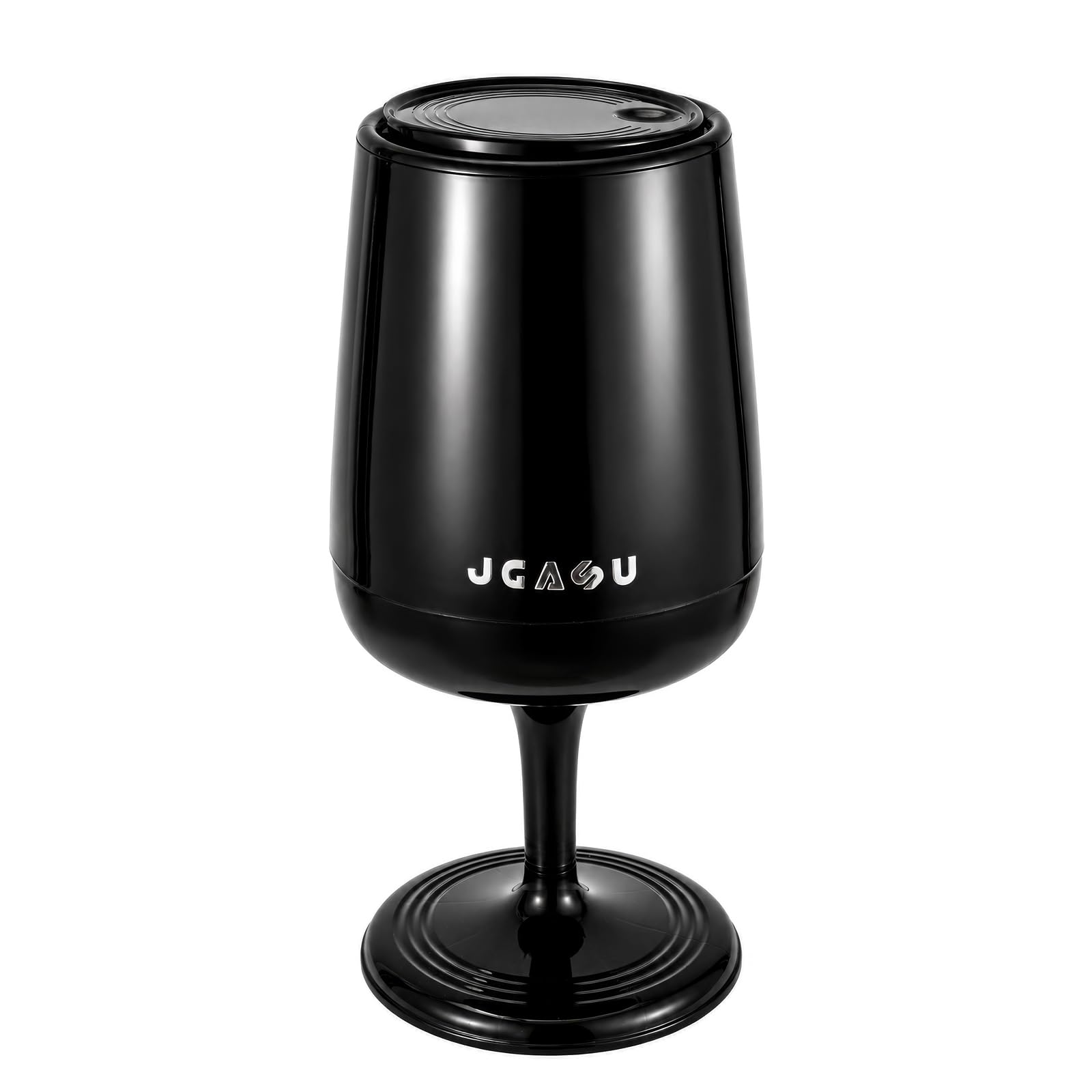 ANYVOYAGE Wine Glass Shape Trash Bin – Creative Floor Standing Waste Basket for Home, Bar, Kitchen & Party Décor, 70.5×Ø34 cm