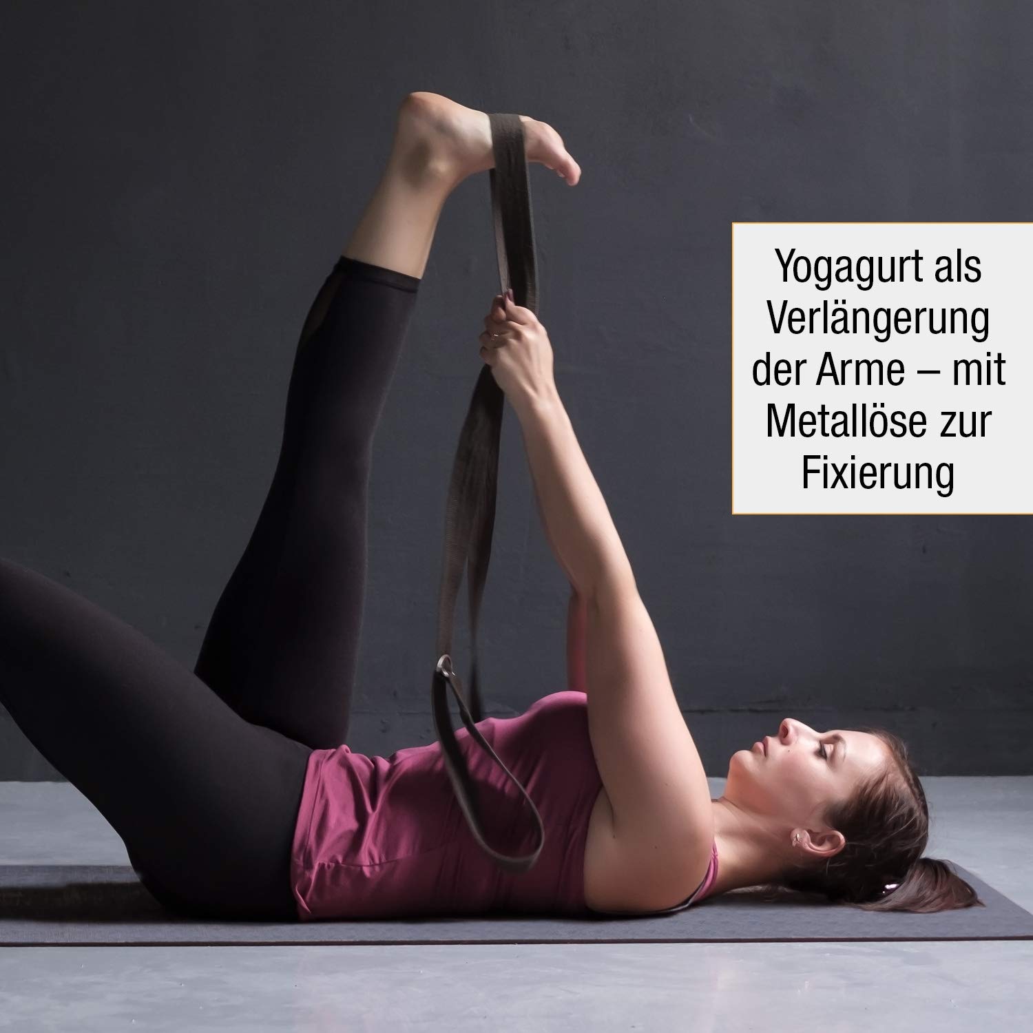 High Pulse® Yoga Set (6 TLG.) mit Yogamatte, 2 Yoga Blöcke, Yogagurt, Yogatuch mit Antirutsch-Noppen und extra Handtuch – Praktisches Yoga-Set für Anfänger und erfahrene Yogis