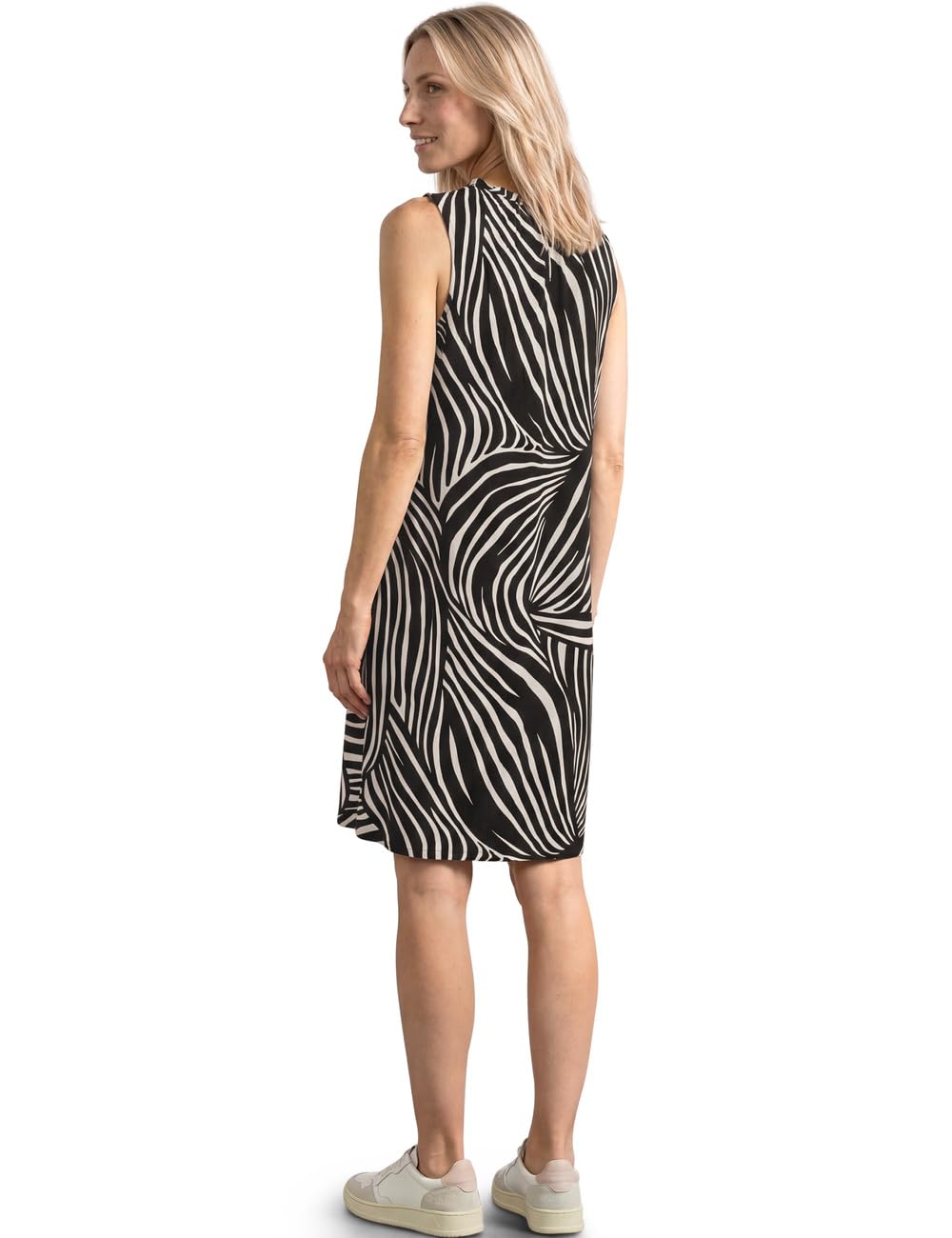 Street One Knielanges Kleid mit Raffung