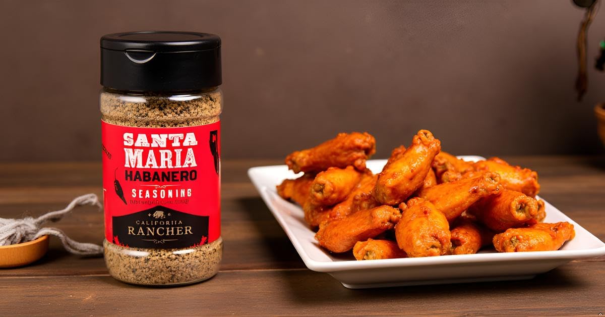 California Rancher | Habanero Santa Maria Seasoning Mix | 6.5 Ounce, Habanero Pepper, Garlic, Herb, Kosher Salt | Coarse Granules, GMO-Free, Gluten Free | Santa Maria Flavor for Grilling, Steak, Chicken - Image 3