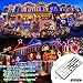 HOME LIGHTING 66ft Christmas Decorative Mini Lights, 200 LED RGB Changing 8 Functional Green Wire Fairy Halloween Lights with Remote Timer, Plug in Indoor Outdoor Xmas Wedding Party Decor