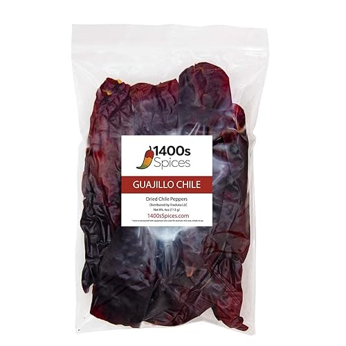 Chile Guajillo Descabado Seco de 1400s Spices - Chile Guajillo Descabado Seco de 4 onzas