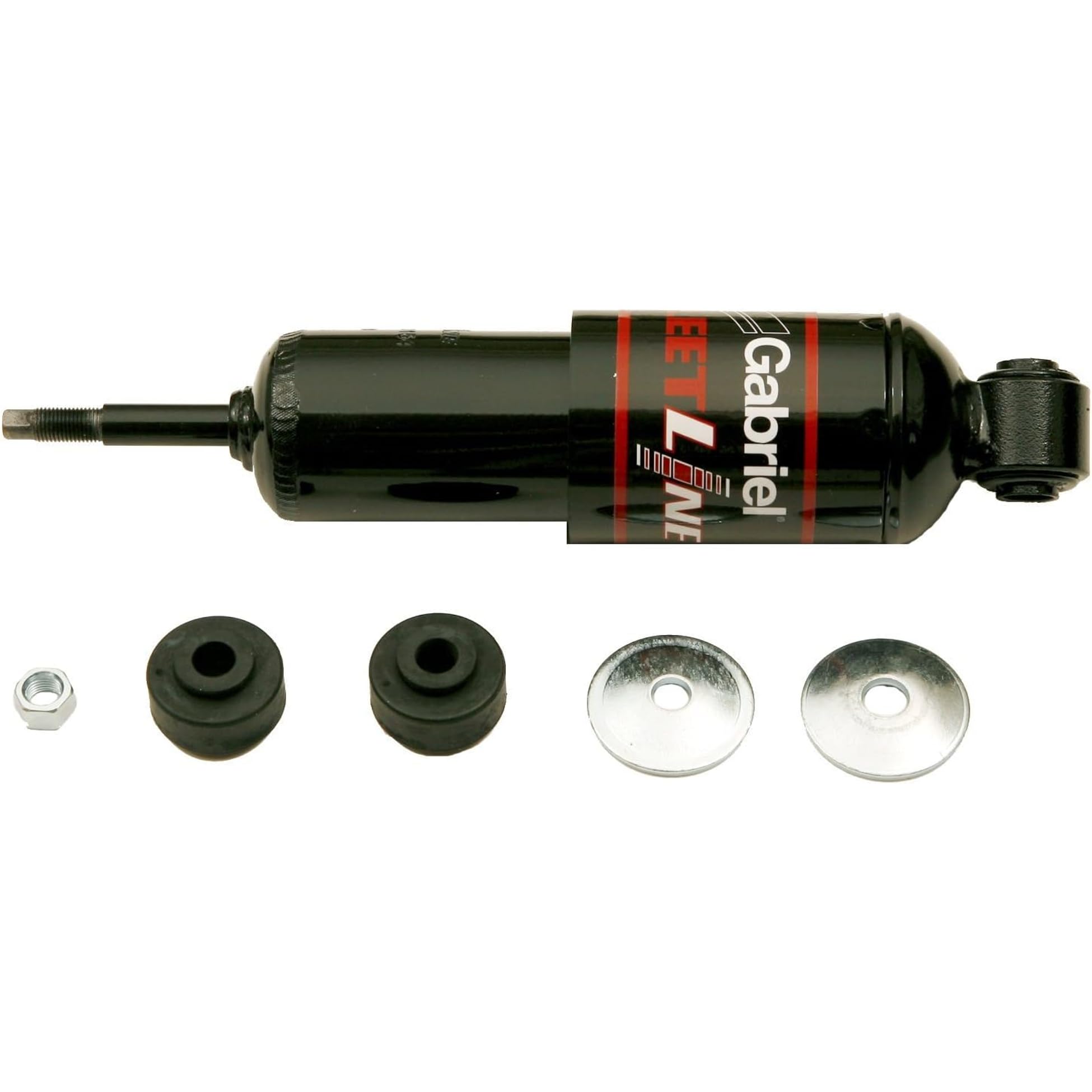 Gabriel 83019 Fleetline Heavy Duty Cab Shock Absorbers for 81-91 Mack R, 81-07 Mack RD; 99 Volvo Various Models; OEM# 25625008, 83176191, SA3019, 14QK-2111, 14QK2111, 14QK2111P2, 14QK2111P4 (1 Pack)