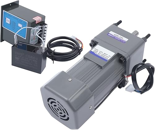 Miniatura 255 de Motor de engranajes eléctrico 120W DC 24V Reductor de engranajes helicoidal Caja de engranajes Motor eléctrico de engranajes RV 50K 35Nm Motor 120W