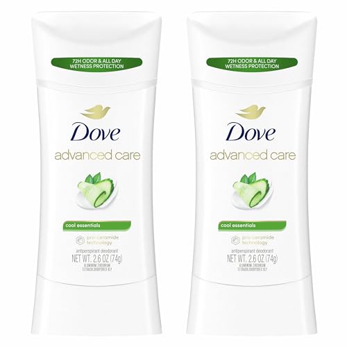 Dove Advanced Care Antiperspirant Stick Cool Essentials 2.6 Ounce (Pack of 12)