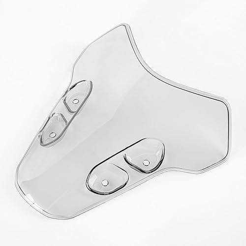 Lorababer Protector de parabrisas de motocicleta compatible con Y-amaha MT07 MT 07 MT-07 MT-07 2021 2022 2023, protector de pantalla frontal
