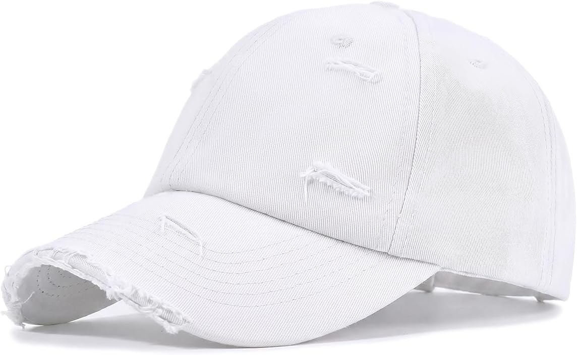 Century Star Womens Baseball Caps for Men Baseball Hat Unisex Distressed Cotton Dad Hat Summer Adjustable Golf Runing