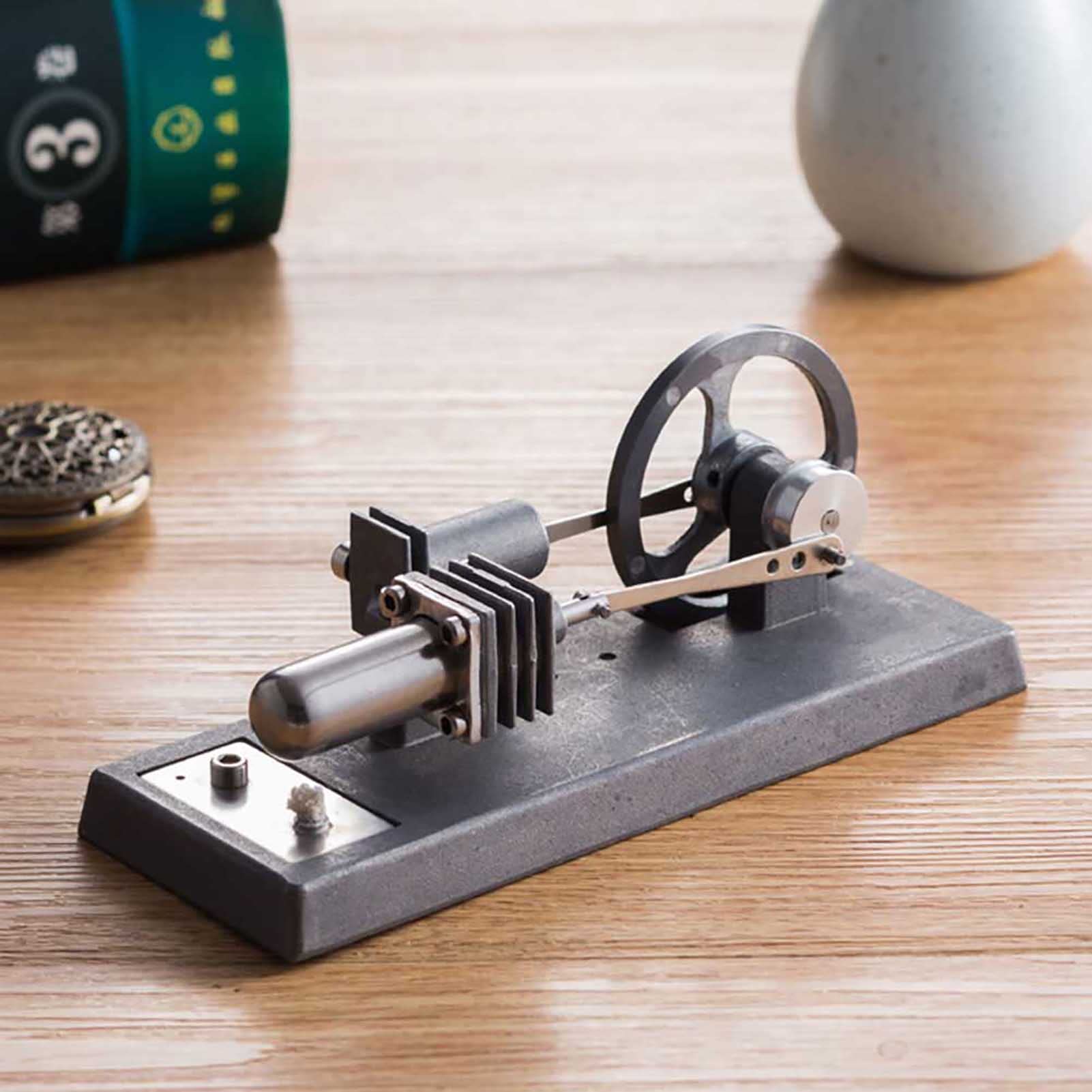 Mingzhe Modello di Apprendimento Meccanico Motore Stirling Ad Aria Calda Perfetto per attività Fai da Te per Bambini Generatore di Energia Creativa Materiali Durevoli