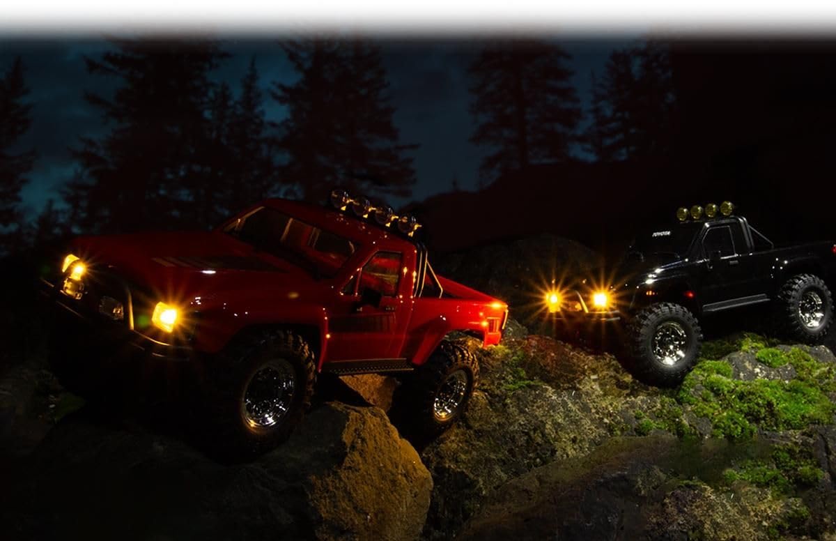 HPI Racing 160803 - Venture18 1985 Toyota Hilux 1/18 Brushless Crawler RTR Rouge