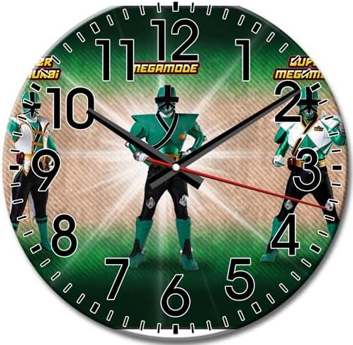 Amazon.com: Linda aquino Arabic Numbers Frameless Quiet Power Rangers ...