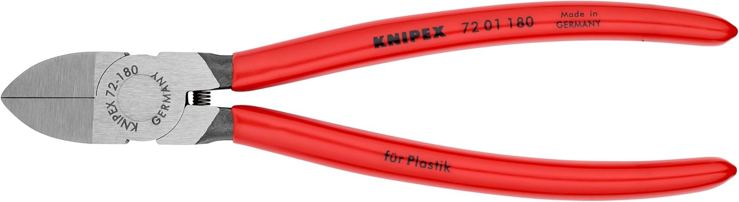 KNIPEX 72 01 180 Diagonal Flush Cutters