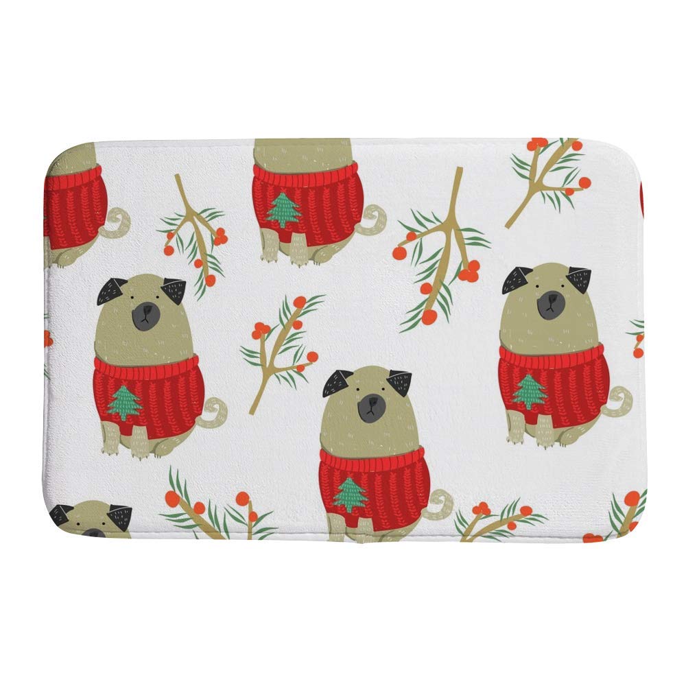 Tapis de bain carlin absorbant et lavable en machine pour un entretien facile
