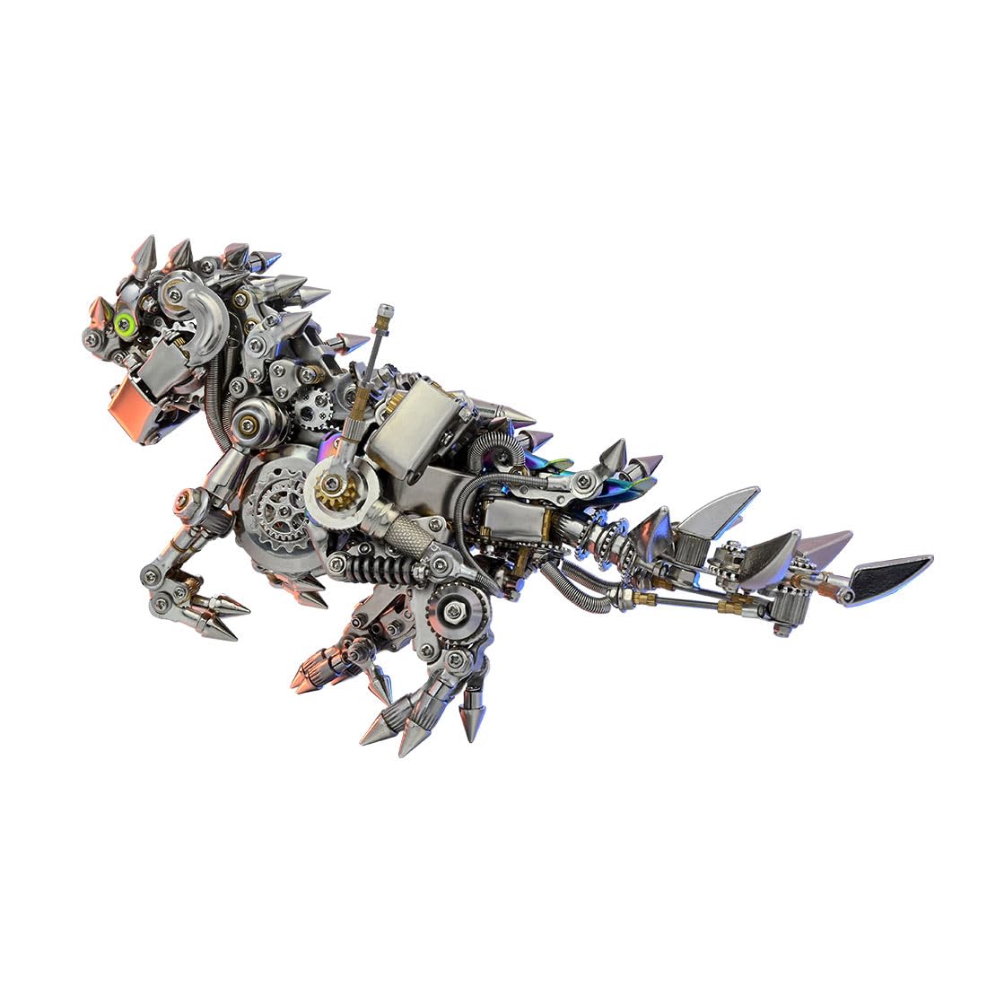 Generisch Puzle 3D Metal Q Version Papillon Dragón, Puzzle de metal 3D para acero inoxidable 340, metal entero, regalo de cumpleaños, kit de maqueta para adultos, 1110 piezas -2024