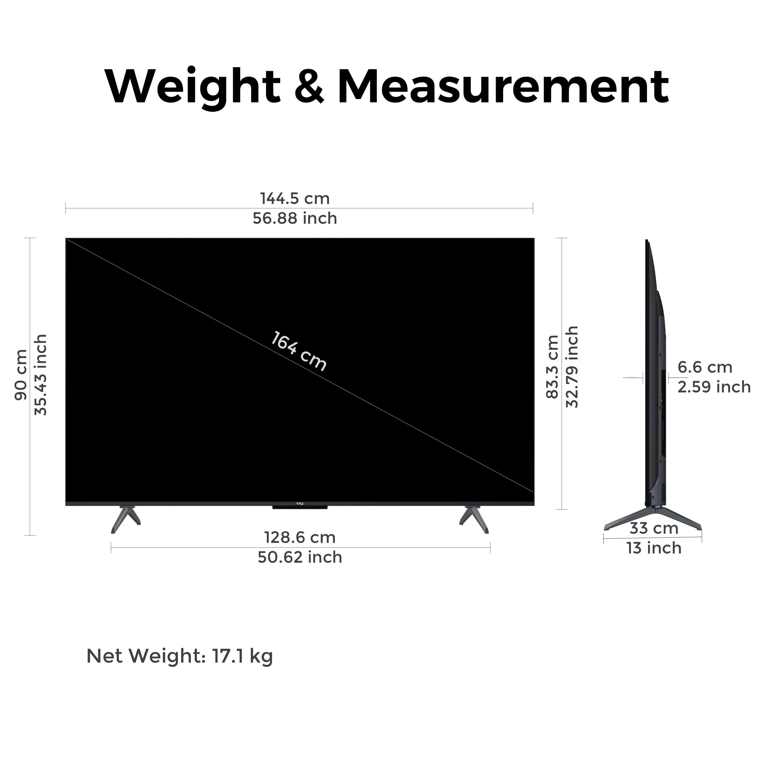 Vu California 164cm (65 inches) Smartchoice Glo MiniLED 4K TV VUGLOMINILED 2026 — Amazon image 6
