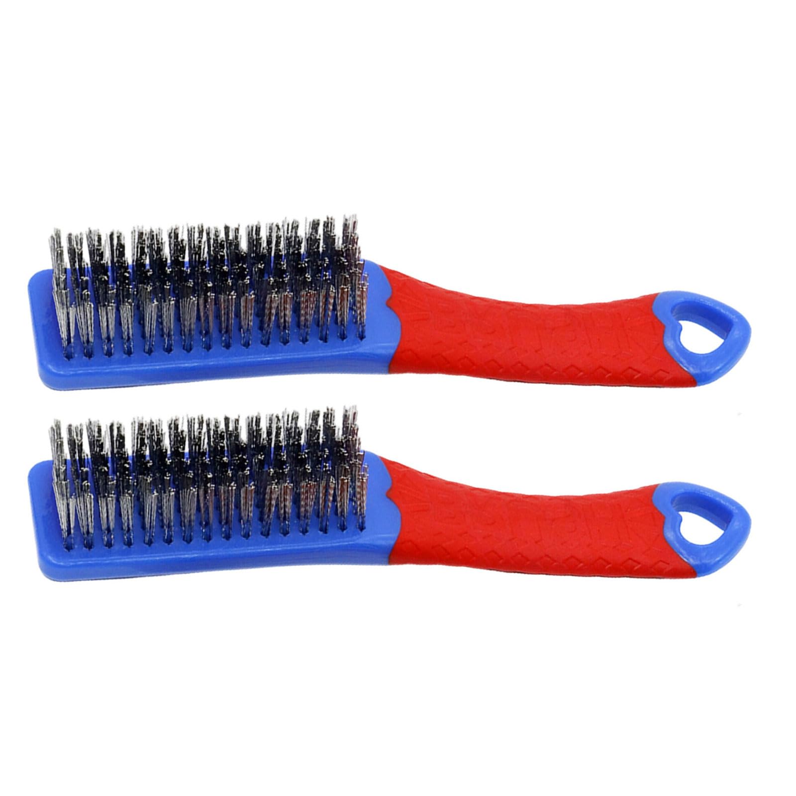 GTYLF Professional Rust Removal Brush Stainless Steel Bristles Heavy Duty Cleaning Tool for Metal Surfaces Polishing Metal Cleaning Brush