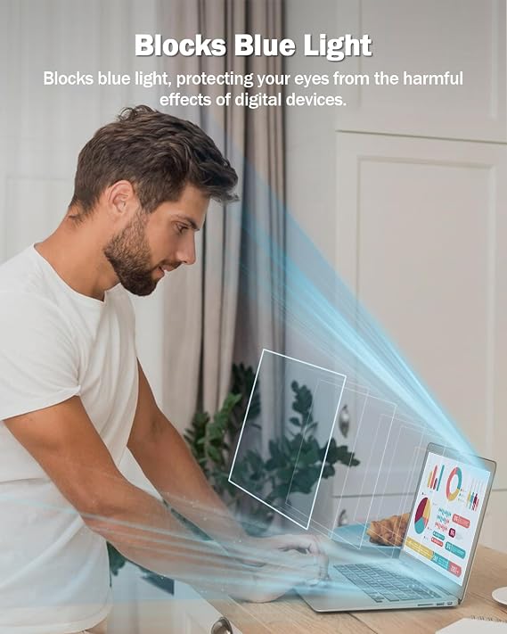 F FORITO 2-Pack 14 Inch 16:10 Anti Blue Light Matte Laptop Screen Protector, Reduce Eye Strain and Touch Sensitive Anti Glare Computer Screen Cover for All 14 16:10 Laptops